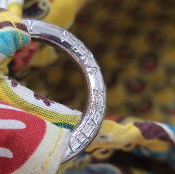 Vera Bradley Retro Eloise Hipster Provencal Yellow Paisely Crossbody Floral Boho - Picture 5 of 11